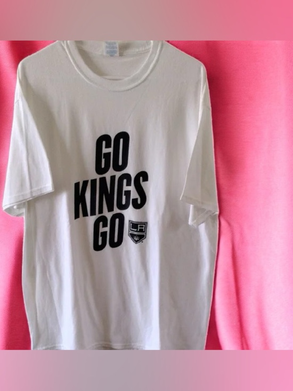 🔆Go Kings Go White Short-Sleeve Graphic Tee